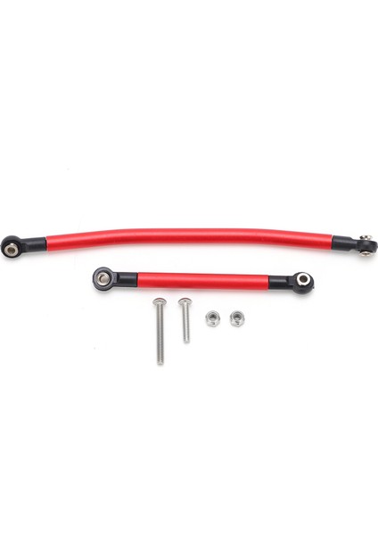 Alüminyum Alaşımlı Direksiyon Bağlantı Bağlantı Rot Takımı Axial SCX10 90046 90047 Rc Carred (Yurt Dışından)