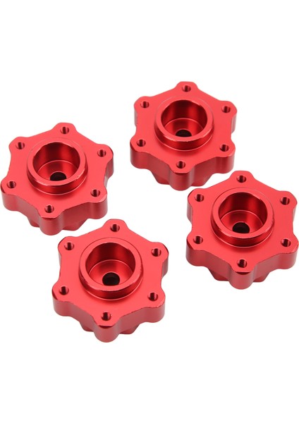2 Çift Rc Alüminyum 5mm Genişletilmiş Tekerlek Altıgen Adaptör Dönüştürücü Losı Lmt 4WD Katı Aks 1/8 Monster Truckred (Yurt Dışından) modelleri