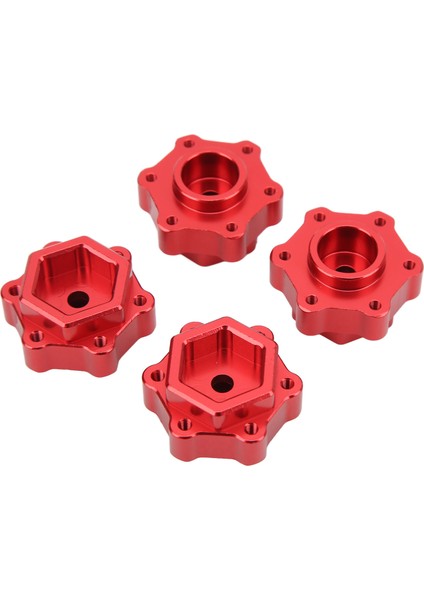 2 Çift Rc Alüminyum 5mm Genişletilmiş Tekerlek Altıgen Adaptör Dönüştürücü Losı Lmt 4WD Katı Aks 1/8 Monster Truckred (Yurt Dışından) indirimleri