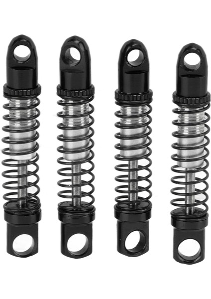 Wpl D12 1/10 Rc Araba Yükseltme Parçaları Için 4 Set Metal Ön Arka Amortisör Sönümleyicisisiyah (Yurt Dışından) fiyatları