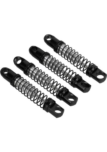 Wpl D12 1/10 Rc Araba Yükseltme Parçaları Için 4 Set Metal Ön Arka Amortisör Sönümleyicisisiyah (Yurt Dışından) fırsatları