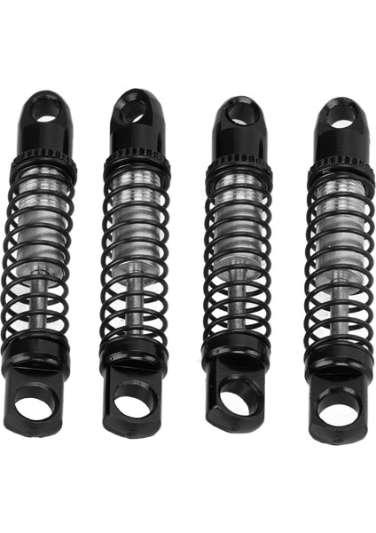 Wpl D12 1/10 Rc Araba Yükseltme Parçaları Için 4 Set Metal Ön Arka Amortisör Sönümleyicisisiyah (Yurt Dışından) indirimleri