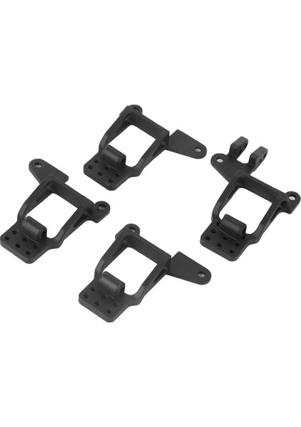 4 Adet Çok Delikli Ayarlanabilir Ön Arka Şoklar Struts Damperi Kuleleri Için Fit Traxxas Trx-4 Rc Carblack (Yurt Dışından)