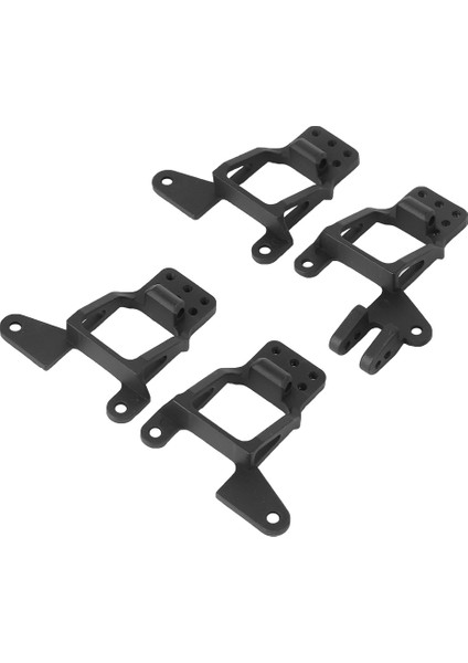 4 Adet Çok Delikli Ayarlanabilir Ön Arka Şoklar Struts Damperi Kuleleri Için Fit Traxxas Trx-4 Rc Carblack (Yurt Dışından)