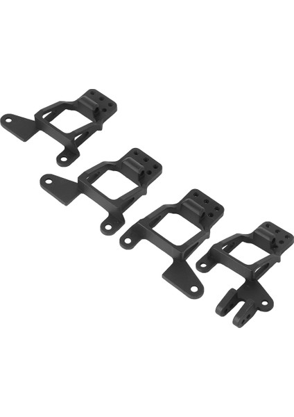 4 Adet Çok Delikli Ayarlanabilir Ön Arka Şoklar Struts Damperi Kuleleri Için Fit Traxxas Trx-4 Rc Carblack (Yurt Dışından)