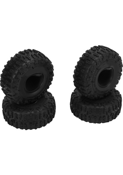 4 Adet Rc Lastik Lastikler 1.9 Inç Büyük Kavrama Evrensel Rc Araba Tekerlekleri Eksenel SCX10 D90 Paletli (Yurt Dışından)