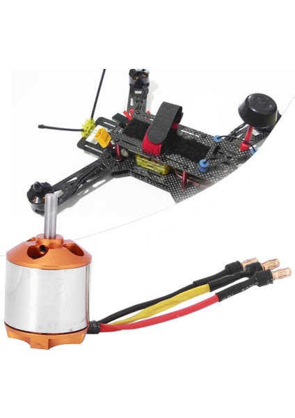 A2217 Rc Sabit Kanatlı Quadrotor Drone Parçaları Aksesuarı Için Fırçasız Motor A2217 1250KV (Yurt Dışından)