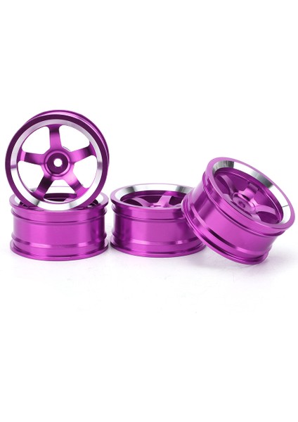 4 Adet 1/10 Alüminyum Alaşımlı Tekerlek Göbeği Aksesuarı Rc Parçaları Hsp 94123 Touring Drift Carpurple'a Uygun (Yurt Dışından)