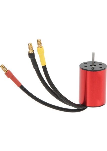 2435 Fırçasız Motor 4 Kutuplu Tork Rotor Su Geçirmez Toz Geçirmez 4500KV Rc Fırçasız Motor 1/16 1/18 Rc Araba Için (Yurt Dışından)