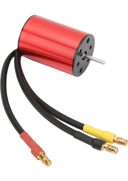 2435 Fırçasız Motor 4 Kutuplu Tork Rotor Su Geçirmez Toz Geçirmez 4500KV Rc Fırçasız Motor 1/16 1/18 Rc Araba Için (Yurt Dışından)