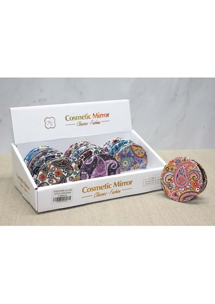 Taşlı El Aynası Yuvarlak İnce fiyatları