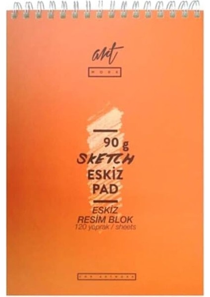 Sketch Eskiz Blok 90 gr A5 120 Yaprak