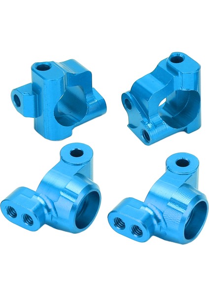 Losi Minit 2.0 2WD 1/18 Kamyon Için Alüminyum Alaşımlı Ön C Koltuğu Arka Aks Kupası Kiti (Mavi) (Yurt Dışından)