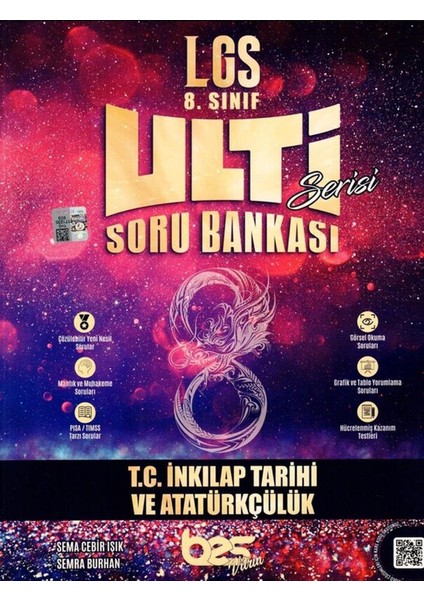 Yayınları 8. Sınıf Lgs T.c. Inkılap Tarihi ve Atatürkçülük Ulti Serisi Soru Bankası
