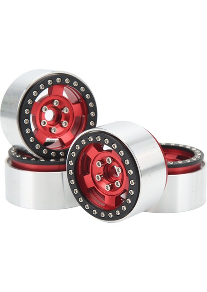 4 Adet Rc Araba Tekerlek Profesyonel Alüminyum Alaşım Yedek Rc Tekerlek Jantlar 1/10 Rc Arabalar Için Kırmızı (Yurt Dışından) modelleri