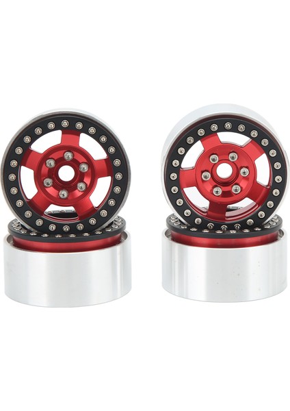 4 Adet Rc Araba Tekerlek Profesyonel Alüminyum Alaşım Yedek Rc Tekerlek Jantlar 1/10 Rc Arabalar Için Kırmızı (Yurt Dışından) indirimleri