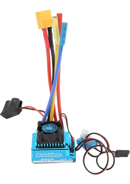 120A Rc Fırçasız Esc Programlanabilir Su Geçirmez Toz Geçirmez 9th Seviye Hızlanma XT60 Fiş Esc 1/10 1/8 Rc Araba Için (Yurt Dışından)