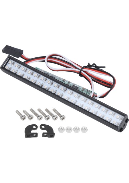 34LED Renkli Rc Tavan Lambası Yüksek Parlaklık Işığı 100MM Uzunluk Traxxas Rc Araba Için Uygun (Yurt Dışından)
