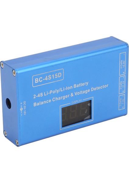 Rc Şarj Dengeleyici Için 2s 3s 4s 25W Yüksek Hasiyetli Lipo Pil Şarj Voltaj Göstergesi ile Model Uçak Için Adaptör Olmadan (Yurt Dışından) fiyatları