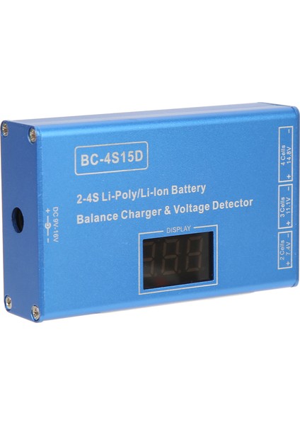 Rc Şarj Dengeleyici Için 2s 3s 4s 25W Yüksek Hasiyetli Lipo Pil Şarj Voltaj Göstergesi ile Model Uçak Için Adaptör Olmadan (Yurt Dışından) modelleri