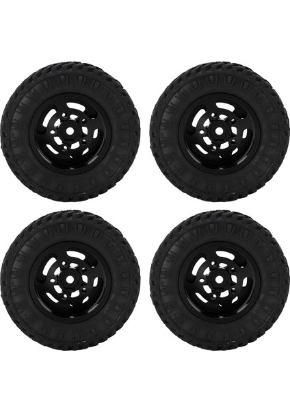 Axıal SCX24 1/24 Rc Araba Için 4 Adet 55MM Ön Arka Lastik Lastik ve 5 Kollu Metal Jant Setisiyah (Yurt Dışından) fiyatları
