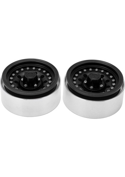 2 Adet Rc Beadlock Tekerlek Jantları 10 Delik 1/10 Rc Araba Alüminyum Alaşım Jant Hub Eksenel SCX10 90046 Traxxas Trx4 D90 Kırmızı Siyah (Yurt Dışından) modelleri