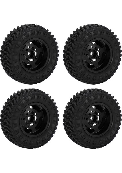 Axıal SCX24 1/24 Rc Araba Için 4 Adet 55MM Ön Arka Lastik Lastik ve 5 Kollu Metal Jant Setisiyah (Yurt Dışından) fırsatları