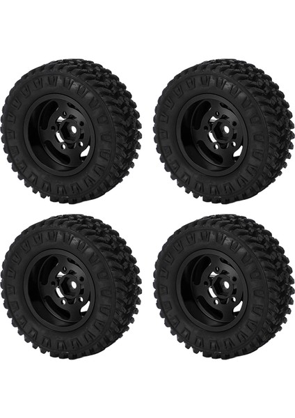 Axıal SCX24 1/24 Rc Araba Için 4 Adet 55MM Ön Arka Lastik Lastik ve 5 Kollu Metal Jant Setisiyah (Yurt Dışından) indirimleri