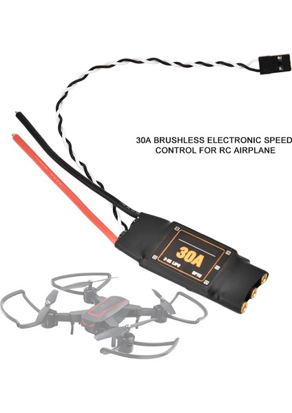 Rc Uçak ve Multirotor Modeli Için 30A Fırçasız Hız Kontrolü (Yurt Dışından) indirimleri