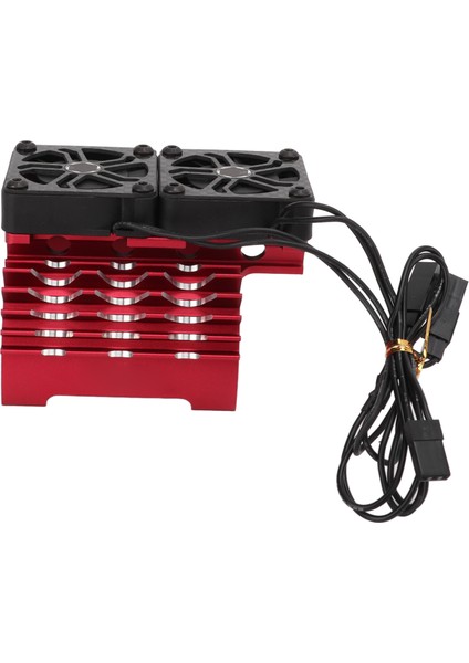 55/56/58MM Fırçasız Motor Soğutma Fanı Çift Fan Motor Isı Emici Radyatör 1/5 Uzaktan Kumandalı Araba Için 8.4V 16000RPMRED (Yurt Dışından) fiyatları