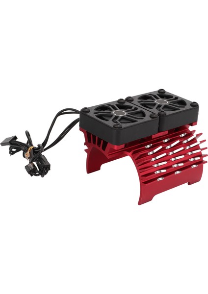 55/56/58MM Fırçasız Motor Soğutma Fanı Çift Fan Motor Isı Emici Radyatör 1/5 Uzaktan Kumandalı Araba Için 8.4V 16000RPMRED (Yurt Dışından) modelleri