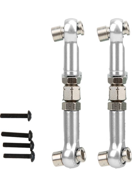 Rc Direksiyon Bağlantı Çubuğu Ön Arka Servo Bağlantı Hpı Rs4 Spor 3 1/10 Yükseltme Accessoriessilver 113696S (Yurt Dışından)