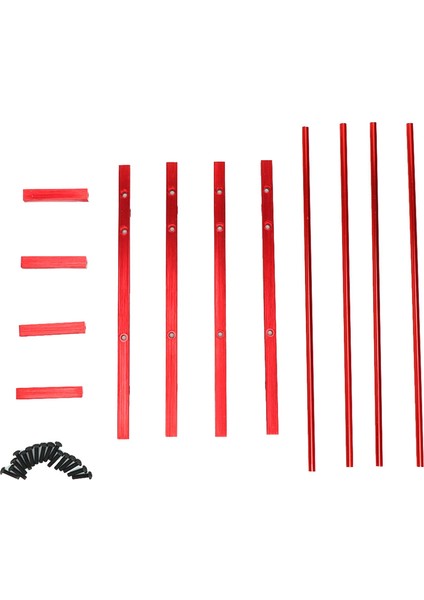 2 Katlı Rc Lastik Alüminyum Alaşımlı Raf 1.9 In Tekerlek Lastik Depolama Rafı SCX10 90046 D90 1/10 Model Paletli Carred (Yurt Dışından)