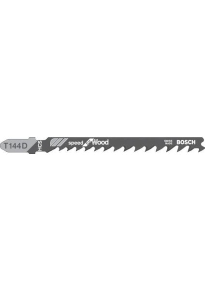 T 144 D Speed For Wood 5'li Dekupaj Testeresi Bıçağı