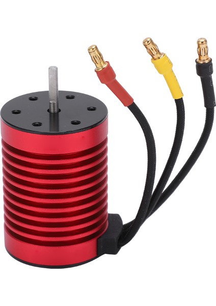 F540 Fırçasız Motor Su Geçirmez 3300KV 4 Kutuplu 12 Yuvalı Yüksek Torsiyon Şaft Motoru 1/10RC Araba Için (Yurt Dışından)