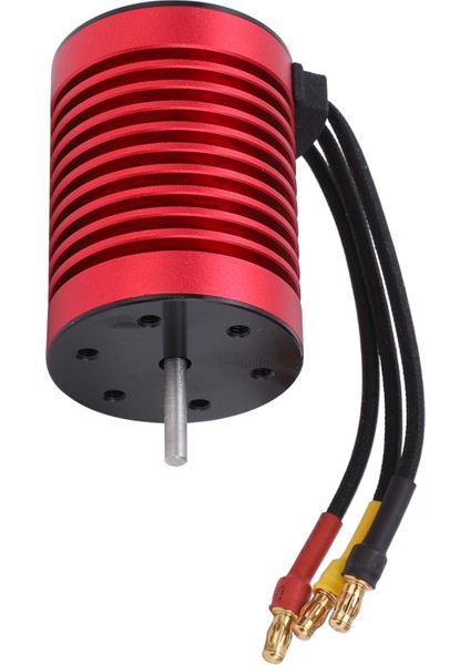 F540 Fırçasız Motor Su Geçirmez 3300KV 4 Kutuplu 12 Yuvalı Yüksek Torsiyon Şaft Motoru 1/10RC Araba Için (Yurt Dışından)