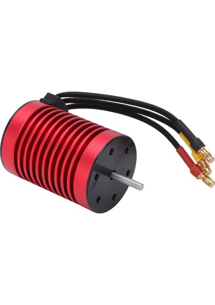 F540 Fırçasız Motor Su Geçirmez 3300KV 4 Kutuplu 12 Yuvalı Yüksek Torsiyon Şaft Motoru 1/10RC Araba Için (Yurt Dışından)