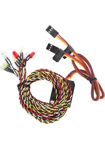 Rc Paletli Araç 8led Bağlantı Işık Grubu Aksesuarları SCX10 D90 1/8 1/10 Rc Araba Için (Yurt Dışından)
