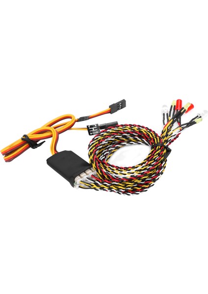 Rc Paletli Araç 8led Bağlantı Işık Grubu Aksesuarları SCX10 D90 1/8 1/10 Rc Araba Için (Yurt Dışından) modelleri