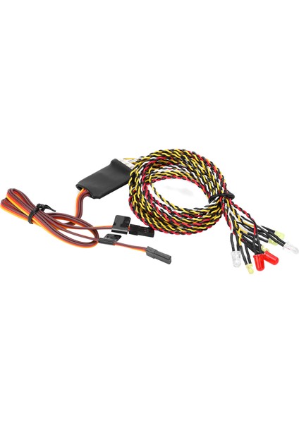 Rc Paletli Araç 8led Bağlantı Işık Grubu Aksesuarları SCX10 D90 1/8 1/10 Rc Araba Için (Yurt Dışından) fırsatları