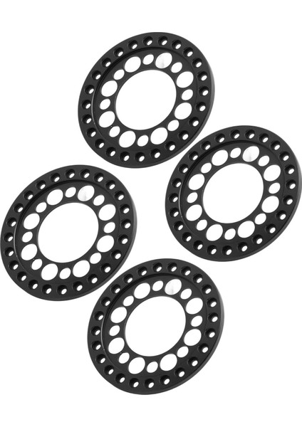 4 Adet Rc Tekerlek Jant Halkası Beadlock Jant Yedek Halka Eksenel SCX10 90046 Traxxas Trx4 1/10 Rc Araba Siyah (Yurt Dışından) indirimleri