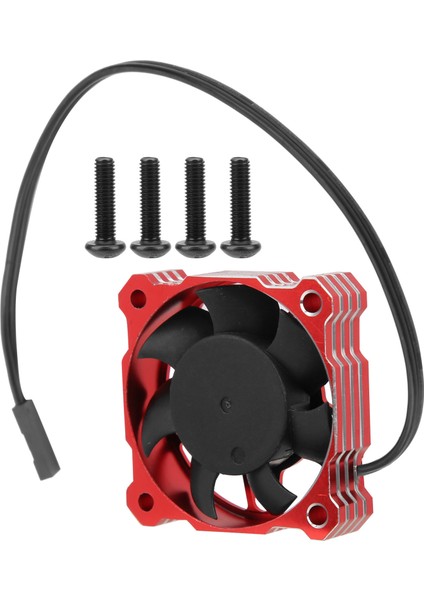 Yüksek Hızlı Elektrik Motoru Soğutma Fanı 40X40MM 16000RPM 5V-9V Için Fit 1/10 1/8 1/12 Rcred (Yurt Dışından)