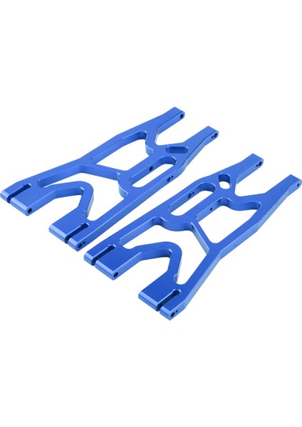 Traxxas x Maxx 1/5 Rc Araba Için Alüminyum Alaşımlı Ön Arka Alt Süspansiyon Kolu (Koyu Mavi) (Yurt Dışından)