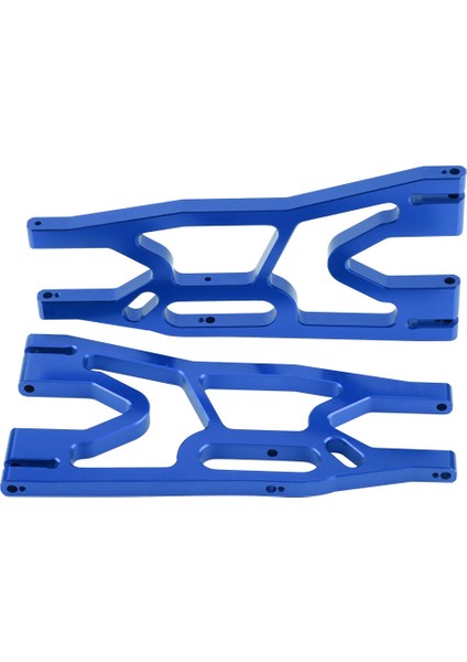 Traxxas x Maxx 1/5 Rc Araba Için Alüminyum Alaşımlı Ön Arka Alt Süspansiyon Kolu (Koyu Mavi) (Yurt Dışından)
