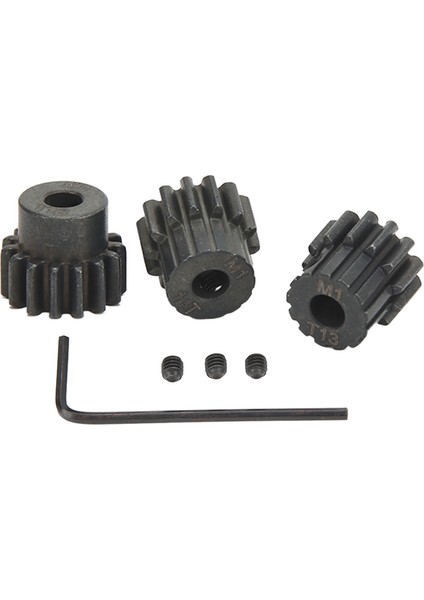 M1 Pinyon Dişli Setleri Sertleştirilmiş Çelik Anti Pas 13T 14T 15T 5mm Rc Araba Motoru Pinyon Dişli Seti 1:8 Model Rc Araba Için (Yurt Dışından) fiyatları