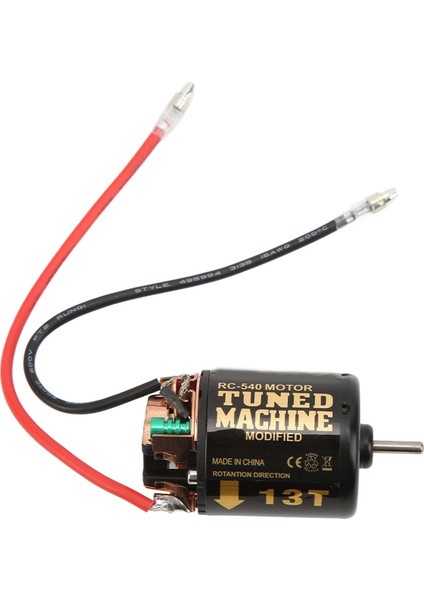 Evrensel 13T Fırça Motoru 540 Fırçalı Motor 1/10 Rc Tırmanıcı Için Eksenel SCX10 90046 (Yurt Dışından) modelleri