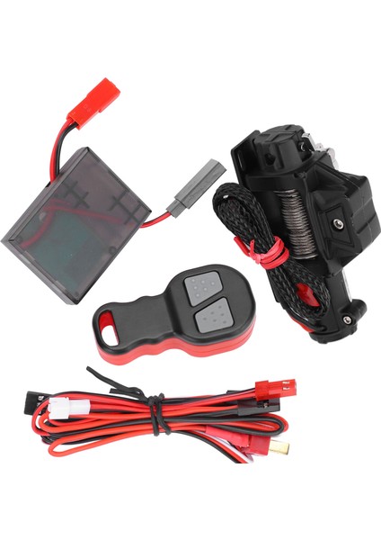 Vinç Uzaktan Kumanda Alıcı Seti Rc Araba Parçaları Axial SCX10 90046 1/10 Rc Crawlerblack Için Uygun (Yurt Dışından)