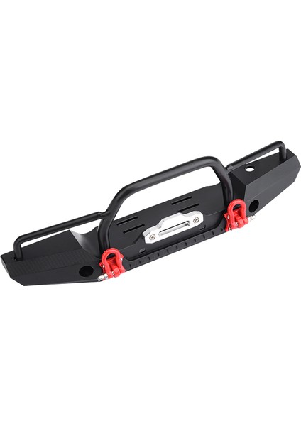 1/10 Rc Crawler Metal Ön Tampon LED Işık Traxxas Trx-4 SCX10II 90046 Araba Için (Düz) (Yurt Dışından) modelleri