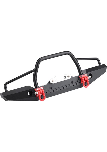 1/10 Rc Crawler Metal Ön Tampon LED Işık Traxxas Trx-4 SCX10II 90046 Araba Için (Düz) (Yurt Dışından) fırsatları