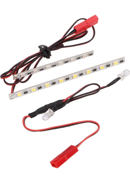 Rc Ön ve Arka Işık Çubuğu Zd Yarış 1/10 Rc Araba Far Tam Işık Aşınmaya Dalı Rc Işıklı Çubuk LED Işık Çubuğu (Yurt Dışından)
